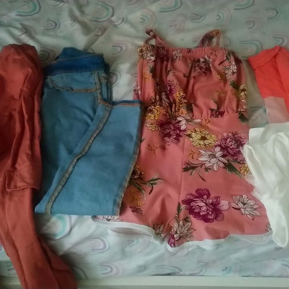 Girls Summer & Winter clothes lot